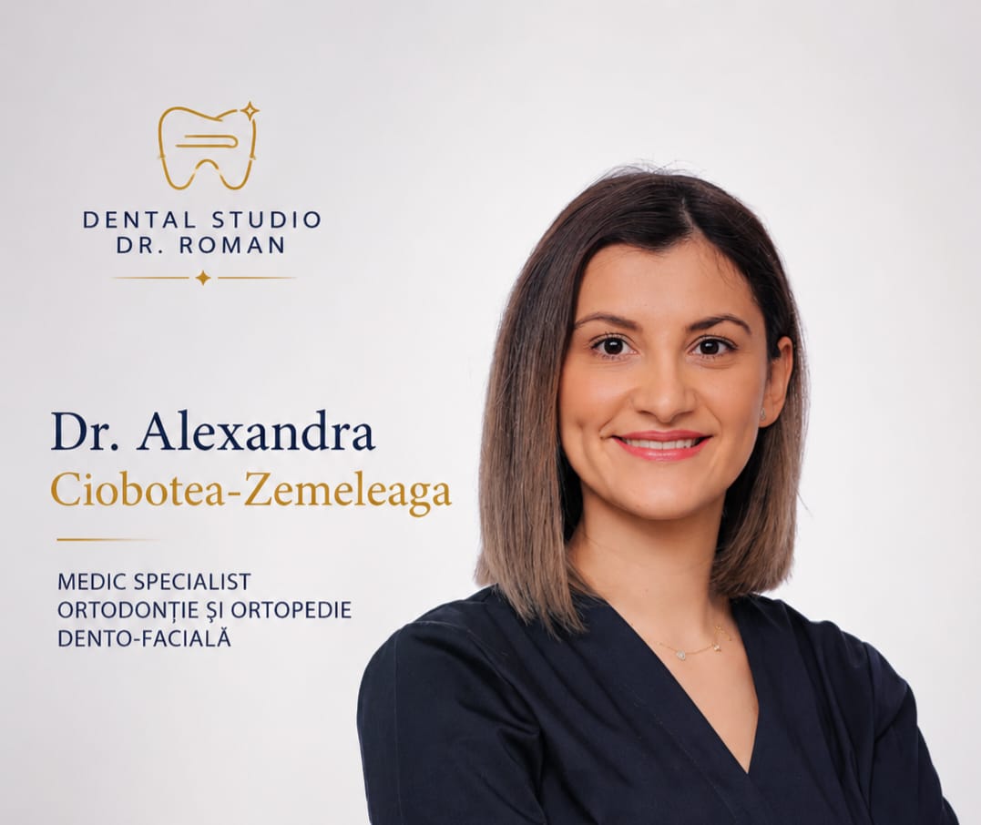 Dr. Alexandra Ciobotea-Zemeleaga, Medic Specialist Ortodonție și Ortopedie Dento-Facială