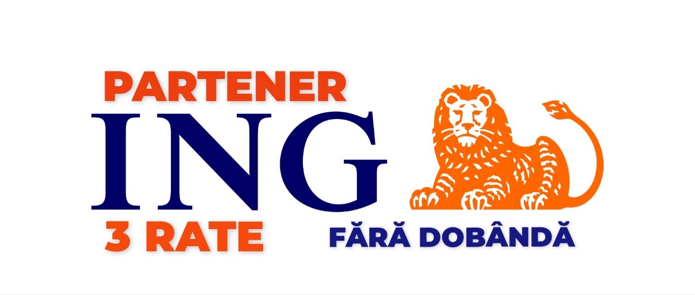 Partener Oficial ING Bank - 3 Rate Fără Dobândă
